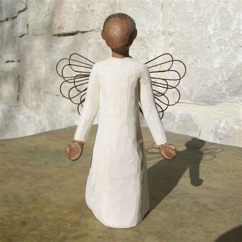 Demdaco Willow Tree Figurine Angel Of Grace African American New