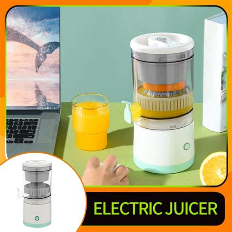 Portable automatic electric citrus juicer - Home Nitty Gritties