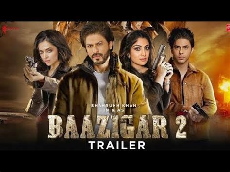 Baazigar Movie Official Trailer Shahrukh Khan Aryan Khan Kajol