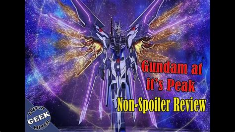 Awesome Gundam Movie Gundam Seed Freedom Non Spoiler Review Youtube