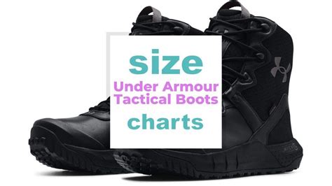 Under Armour Tactical Boots Size Chart - Size-Charts.com - When size ...