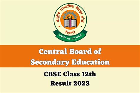 Cbseresults Nic In Class Result Out Cbse Class Th Result