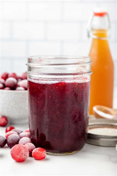 Easy Cranberry Jelly Recipe My Organized Chaos