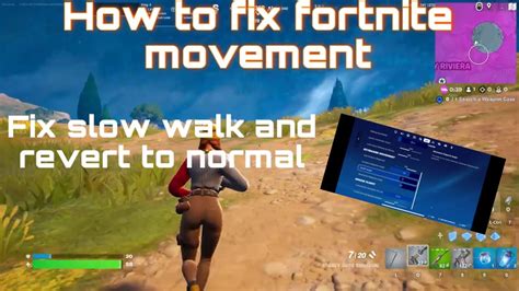 How To Fix Movement In Fortnite How To Fix Walking Best Movement