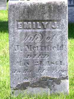 Emily J Robinson Merrifield 1818 1861 Mémorial Find a Grave