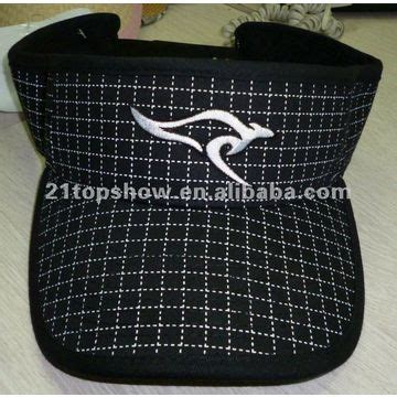 Buy Wholesale China Embroidery Sunvisor Cap & Embroidery Sunvisor Cap ...