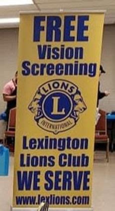 Vision and Sight Conservation | Lexington Lions Club