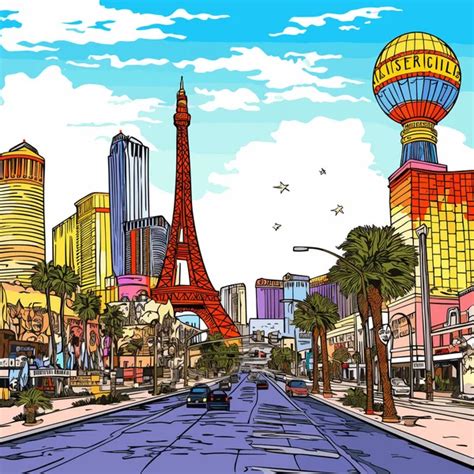 8,779,923 Las vegas strip Vector Images | Depositphotos