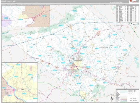 Berks County Map