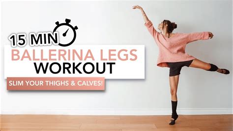 15 Min Ballerina Legs Workout Balerin Bacakları Antrenmanı Bacak