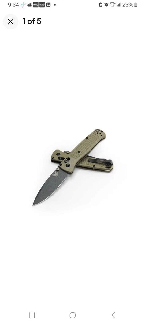 Benchmade Knives Bugout 535gry 1 Cpm S30v Steel Ranger Green Grivory Ebay