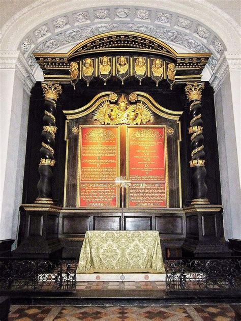 St Mary Woolnoth Baldacchino In St Mary London City Anglican