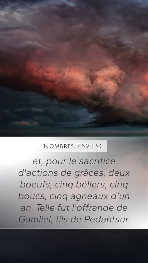 Nombres 7 59 LSG Mobile Phone Wallpaper Et Pour Le Sacrifice D