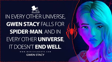 In every other universe, Gwen Stacy falls for Spider-Man. And in every other universe, it doesn ...