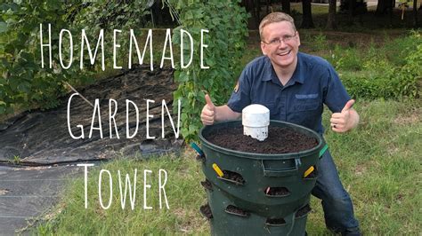 Homemade Garden Tower Youtube