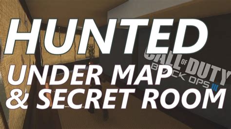 New Hunted Glitches Bo Secret Room Under The Map Cod Black Ops