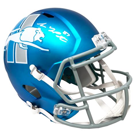 Sam LaPorta Detroit Lions Signed 2023 Alternate Replica Helmet BAS ...