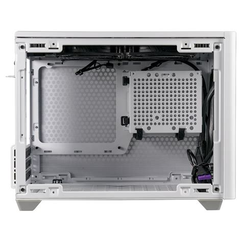 Cooler Master Masterbox Nr200p Tempered Glass Mini Itx Case White Mcb Nr200p Wgnn S00 Mwave