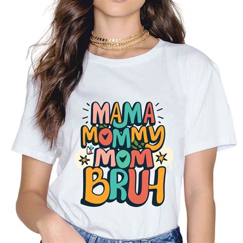 Groovy Mama Mommy Mom Bruh Mommy And Me Mama Mommy Mom Bruh T Shirt