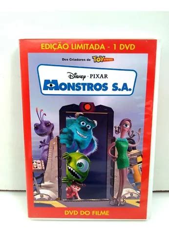 Lote 02 Dvd Os Incríveis E Monstros Sa Disney Pixar à Venda Em Santo