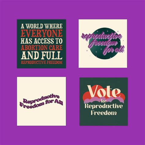 Stickers Reproductive Freedom For All