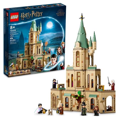 LEGO Harry Potter Hogwarts: Dumbledore’s Office 76402 Castle Toy, Set ...