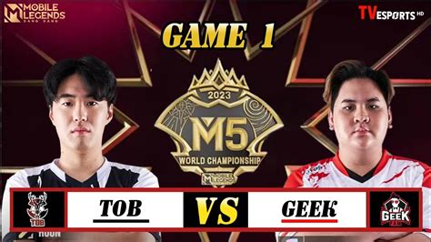 Game The Ohiobrothers Vs Geek Fam M World Championship Group