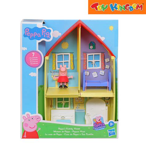 Peppa Pig Peppa's Family House Playset | Toy Kingdom