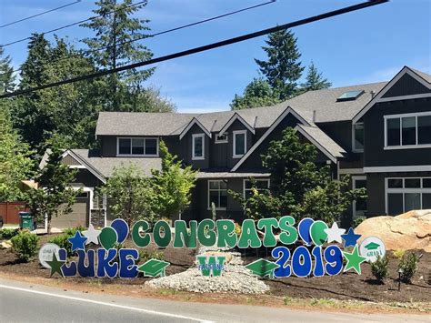 Check Out Our Fun Woodinville High School Graduation Signs Congrats