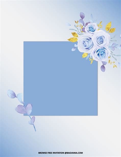 Details Blank Royal Blue Wedding Invitation Background Abzlocal Mx