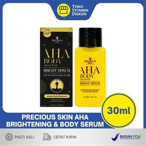 Jual PRECIOUS SKIN AHA MIMI BRIGHTENING WHITENING BOOSTER BODY SERUM