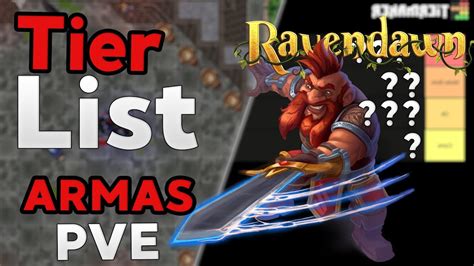 Ravendawn PVE Tier List De ARMAS Para O PVE YouTube