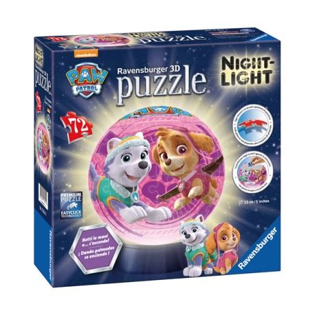 Puzzleball Lampara P Paw Patrol Skye Everest Din Y Don