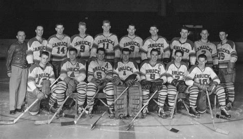 Vancouver Canucks Team Photo 1958 Western Hockey League Champions | HockeyGods