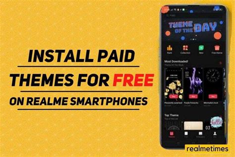 How To Install Paid Themes For Free On Realme Phones From Theme Store