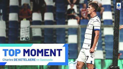 Charles De Ketelaere Scores His First In Serie A Top Moment