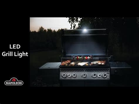 Napoleon Universal Adjustable LED Grill BBQ Light YouTube