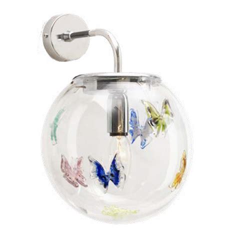 Butterfly Murano Glass Wall Sconce My Venetian Chandelier