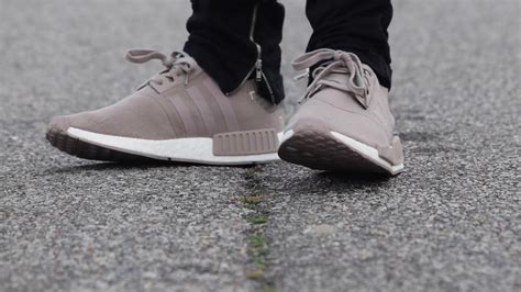 FRENCH BEIGE PRIMEKNIT NMD REVIEW ON FEET YouTube