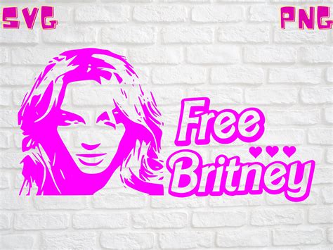 Britney Spears Face Svg Free Britney Svg Digital File Only Etsy