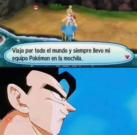 Yo Con Un Equipo Pokemon En La Mochila Meme Subido Por Espeon 021