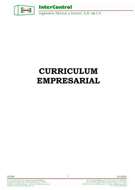 Curriculum Empresarial Quiminet