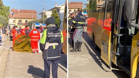 Bimbo Travolto Dallo Scuolabus A Santelpidio E Morto Davanti Agli