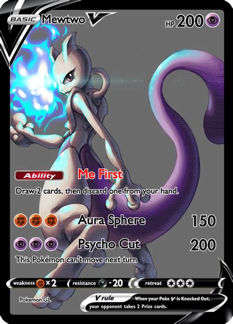 Card Gallery Pokecardmaker Mewtwo Cards Pokemon