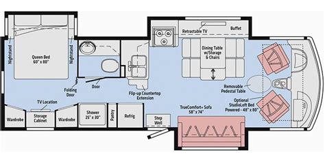 Winnebago Adventurer Floor Plans Floorplansclick