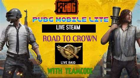 Pubg Mobile Lite Live Stream Live Raid Stream With Teamcode Pubg