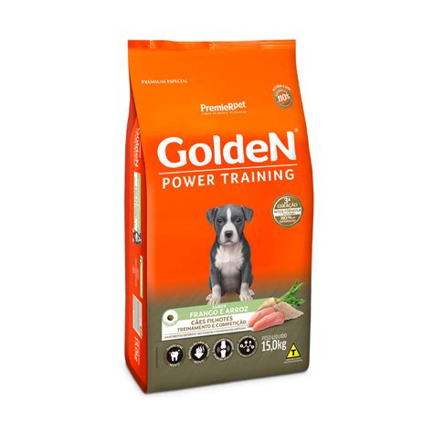 Golden Power Training Filhotes Mais Energia Para O Pet Petz