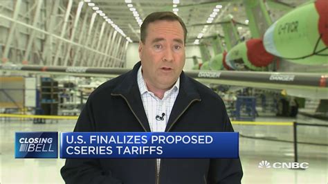 US finalizes proposed Bombardier C-series tariffs