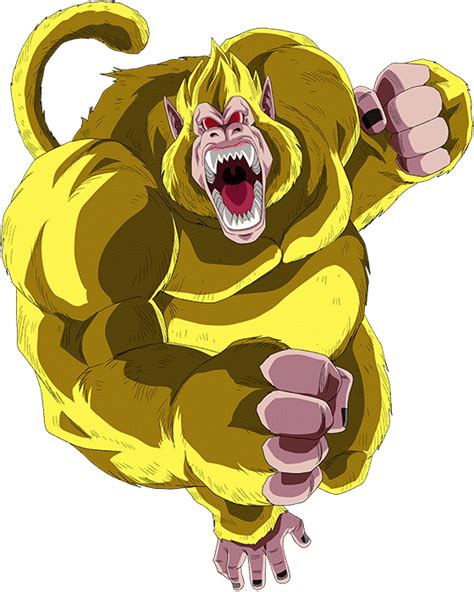 Golden great ape render [Dokkan Battle] by Maxiuchiha22 on DeviantArt