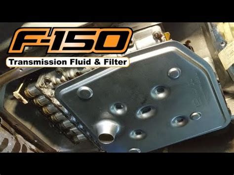 2015 2017 F150 Transmission Fluid And Filter 6R80 YouTube